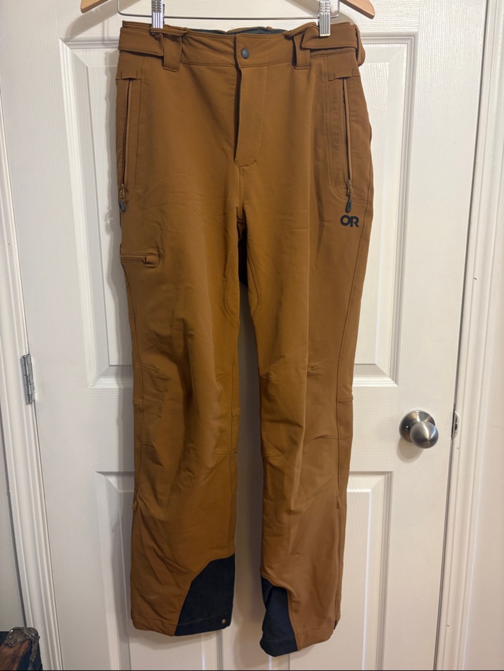 Outdoor Research Men’s Rust Brown Softshell Cool Cirque Weather Hiking Pants
